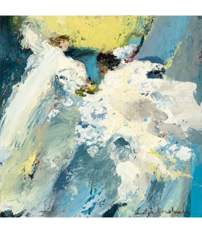 Always Together (giclee print on canvas 8x8)