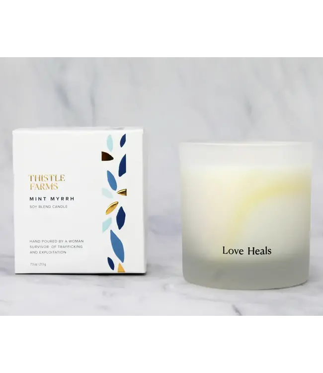 THISTLE FARMS Candle Soy Mint Myrrh by Thistle Farms