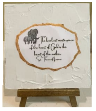 Sentiment Card - "Heart of the Mother" Giclee