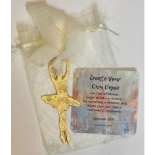 "Create Your Own Dance" Ballerina Ornament