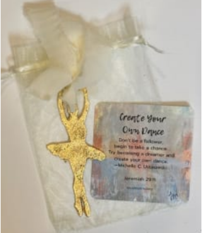 "Create Your Own Dance" Ballerina Ornament