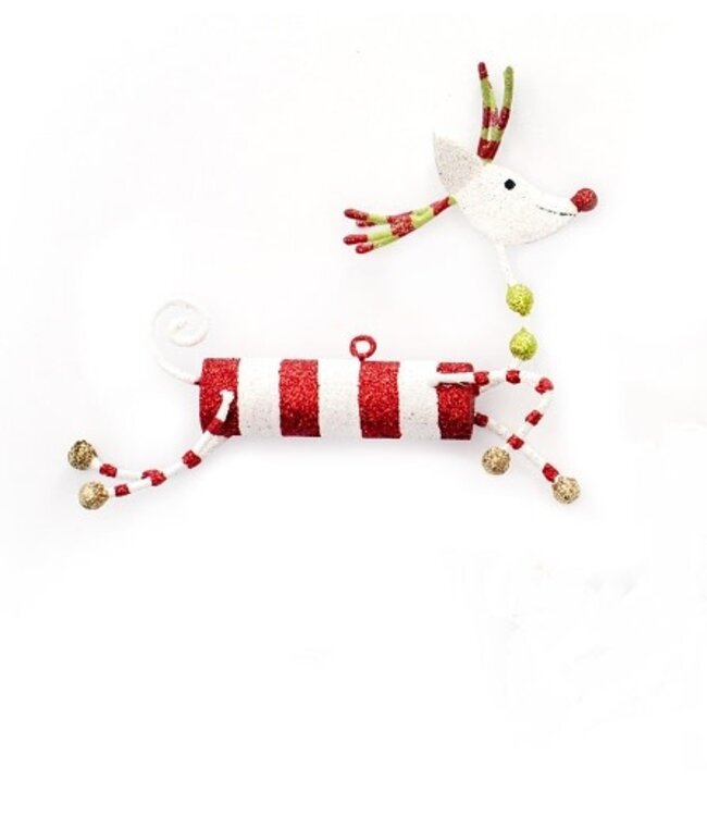 4" Reindeer Dowel Ornament