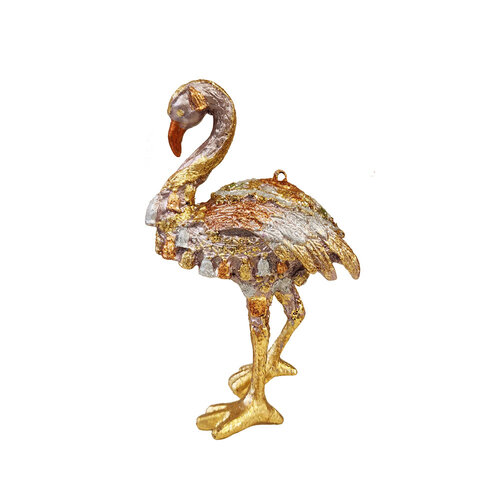 5" Amara Flamingo Ornament