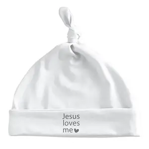 Jesus Loves Me Knotted Hat
