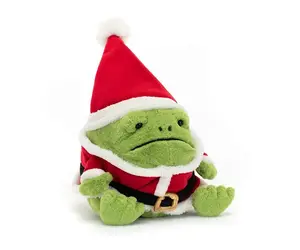 JellyCat: Santa Ricky Rain Frog