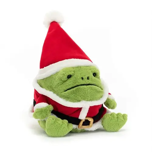 Santa Ricky Rain Frog by Jellycat