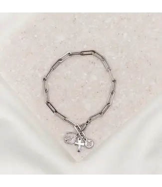 MY SAINT MY HERO Renewal Consecration Bracelet/Necklace - Silver - My Saint My Hero