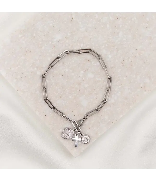 MY SAINT MY HERO Renewal Consecration Bracelet/Necklace - Silver - My Saint My Hero
