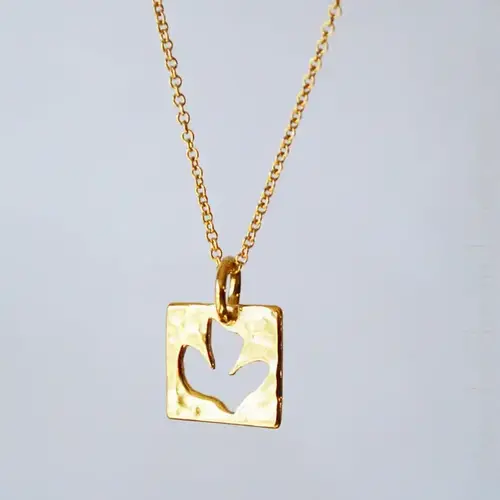 Dove Let Your Spirit Soar Gold Necklace