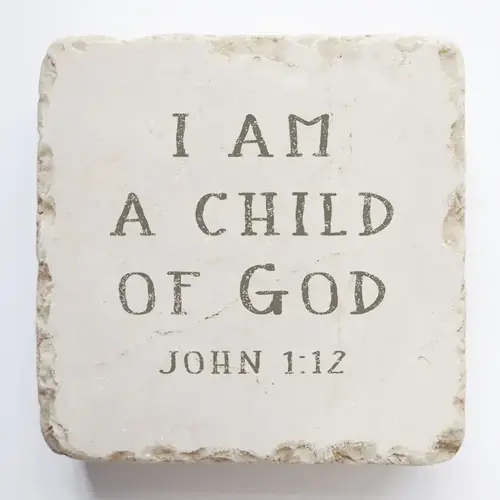 I Am A Child of God John 1:12 (large block)