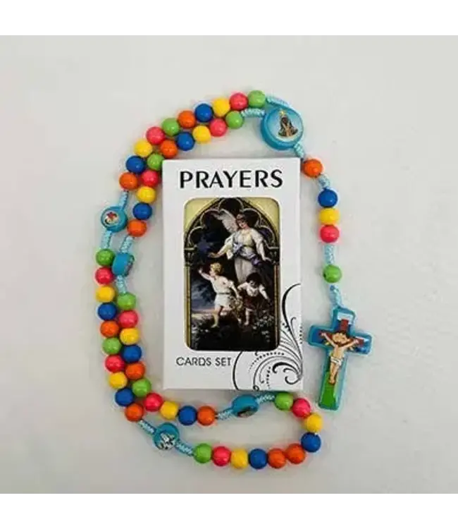 Child's Rosary Kit -Blue