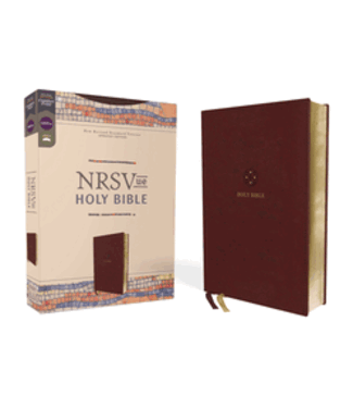 Nrsvue, Holy Bible, Leathersoft, Burgundy, Comfort Print