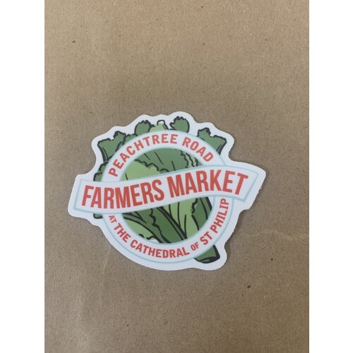 Peachtree Road Farmers Market - Sticker - Small