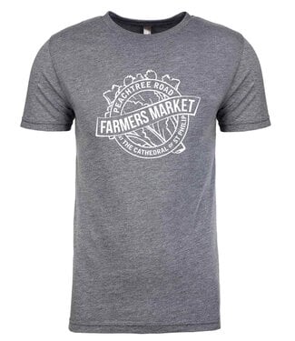 Peachtree Road Farmers Market Unisex T-Shirt - Heather Grey 3X-Large