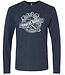 Peachtree Road Farmers Market Long Sleeve T-Shirt - Navy X-Large