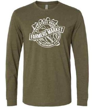 Peachtree Road Farmers Market Long Sleeve T-Shirt - Green Small
