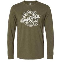 Peachtree Road Farmers Market Long Sleeve T-Shirt - Green X-Large