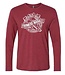 Peachtree Road Farmers Market Long Sleeve T-Shirt - Cardinal Large