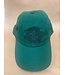Peachtree Road Farmers Market Baseball Hat -  Forest Green with black stitching