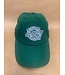Peachtree Road Farmers Market Baseball Hat -  Forest Green with white stitching