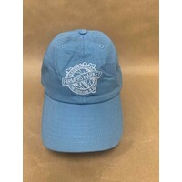 Peachtree Road Farmers Market Baseball Hat -  Ice Blue with white stitching