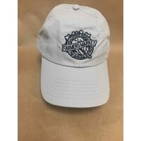 Peachtree Road Farmers Market Baseball Hat -  Light Grey with black stitching