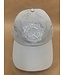 Peachtree Road Farmers Market Baseball Hat -  Light Grey with white stitching
