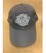 Peachtree Road Farmers Market Baseball Hat -  Steel Grey with white stitching