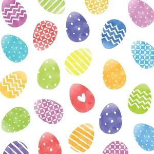 Lunch Napkins- Colorful Easter
