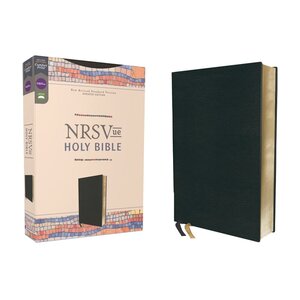 Nrsvue, Holy Bible, Leathersoft, Black, Comfort Print