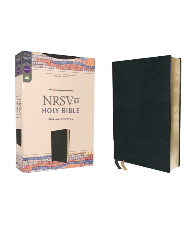 Nrsvue, Holy Bible, Leathersoft, Black, Comfort Print