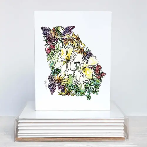 Georgia Note Card Stationery Set