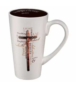 Light of the World Ceramic Coffee Mug - John 8:12
