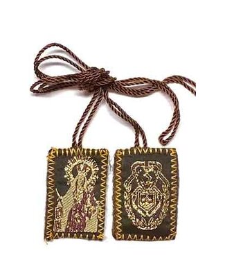 Brown Scapular "Lady of Mt. Carmel"