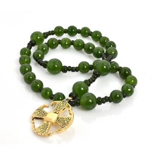 Kowloon Jade 33-bead Prayer Bead