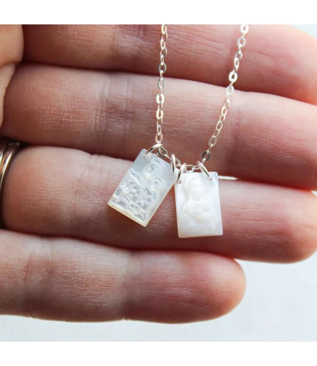 Mother of pearl scapular discount