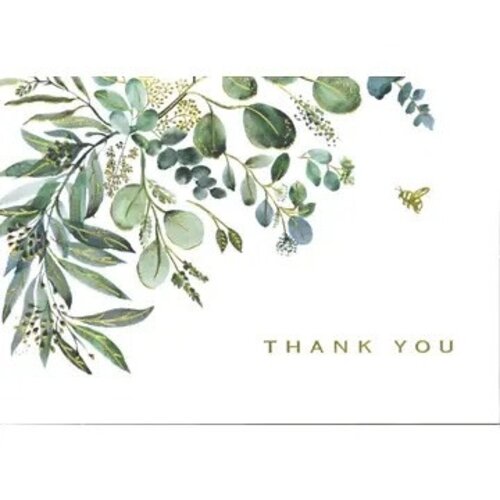 Eucalyptus Thank You Notes