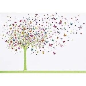 Tree of Butterflies Note Cards