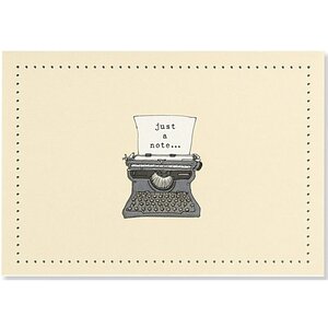 Typewriter Note Cards