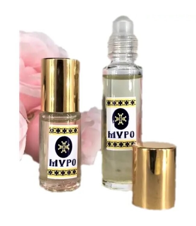 Anointing Myrrh Oil – Made and Blessed By the Monks of Mount Athos 0.17 fl oz