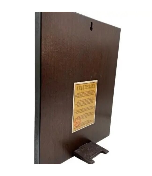 Saint Christopher Silk Screen Icon 5.1 x 3.9 in