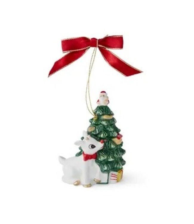 Rudolph with Spode Tree Ornament