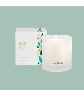THISTLE FARMS Three Trees Soy Candle Holiday Collection