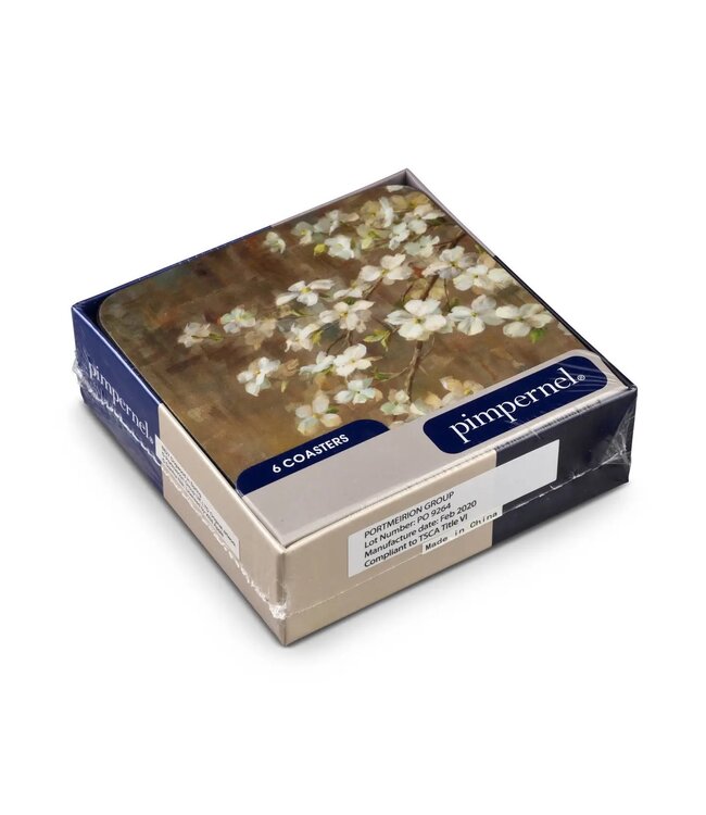Dogwood in Spring Coasters Set of 6