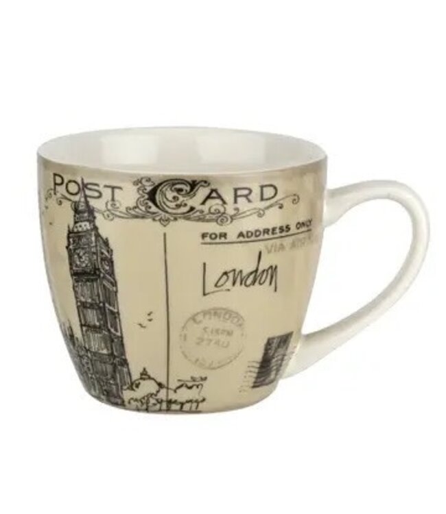 Pimpernel Postcard Sketches 16 oz Mug