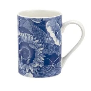 Spode Blue Room Sunflower 15 Ounce Mug