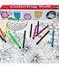Reusable Jumbo Coloring Roll w/ Markers - Field of Flowers
