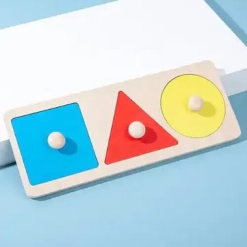 Montessori Hand Gripping Puzzle - Asst. Colors