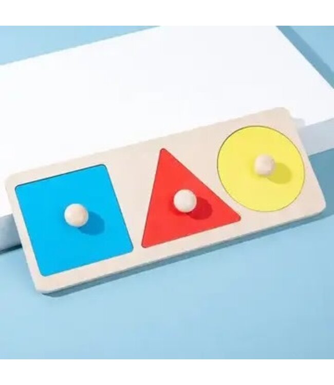 Montessori Hand Gripping Puzzle - Asst. Colors