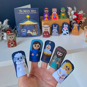 Nativity Finger Puppets